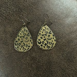 Leopard Earrings